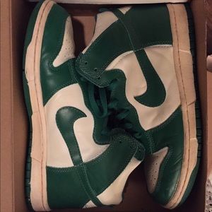 Nike Shoes - Nike Dunk High Vintage Nike Shoes - Nike Dunk High Vintage